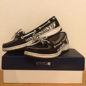 Zebra Print Women’s Sperrys